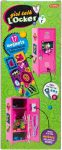 Schylling Girls Talk Pink Mini Locker - 11.25 Decorative Metal Storage Locker with 17 Mix-and-Match Magnets. Lock. and Keys - Ages 4-12