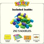 Schylling S'Noodles - Creative Building Craft Kit - Just Add Water - Ages 4 and Up - One Kit